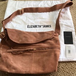 Elizabeth & James Crossbody Hobo, Twig
